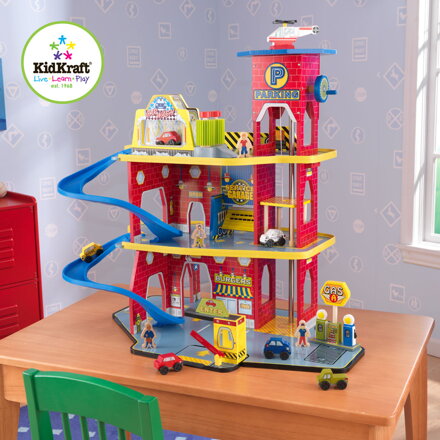 KidKraft deluxe garage set