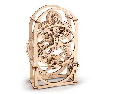 Ugears 3D mechanické puzzle - Hodiny 107 ks