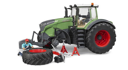 Bruder 4041 Traktor Fendt 1050 Vario + mechanik s náradím