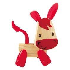 HAPE drevené zvieratko - Somárik