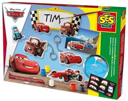 SES Creative Odlievanie a maľovanie - Disney Cars