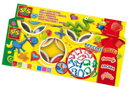 SES Creative Jemná plastelína - veľká narodeninová sada