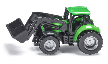 SIKU Blister - Traktor DEUTZ s čelným nakladačom 1:87