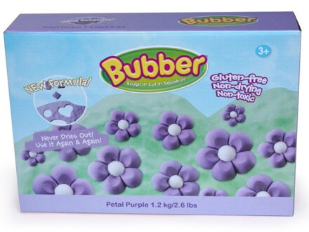 WABA fun Modelovacia hmota Bubber 1,2kg - fialová