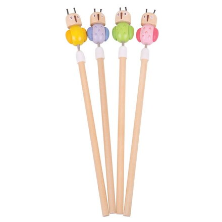 Bigjigs Toys Ceruzka sovička 1 ks