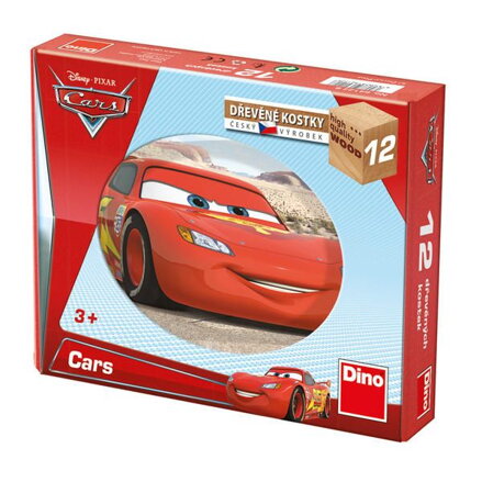 Dino Drevené kocky - Cars vo svete