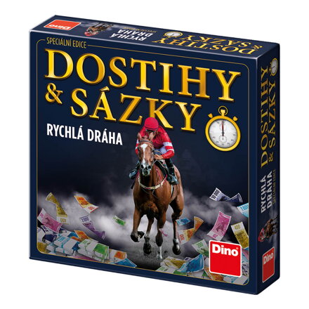 Dino Rodinná hra Dostihy a sázky Rýchla dráha