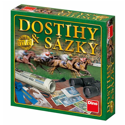 Dino Rodinná hra Dostihy a sázky