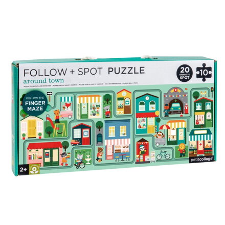 Petitcollage Bludisko a puzzle Mesto