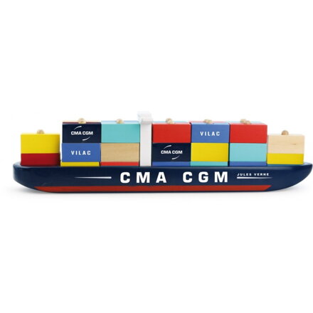 Vilac Skladačka Kontajnerová loď CMA CGM