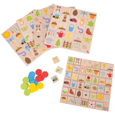 Bigjigs Toys Záhradné bingo