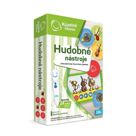 Albi Kúzelné čítanie Hra pexeso Hudobné nástroje