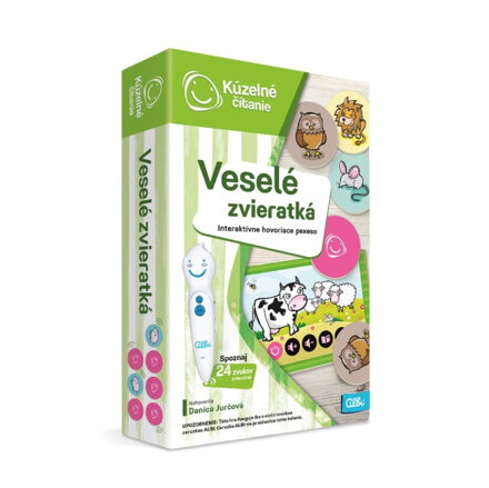 Albi Kúzelné čítanie Hra pexeso Veselé zvieratká