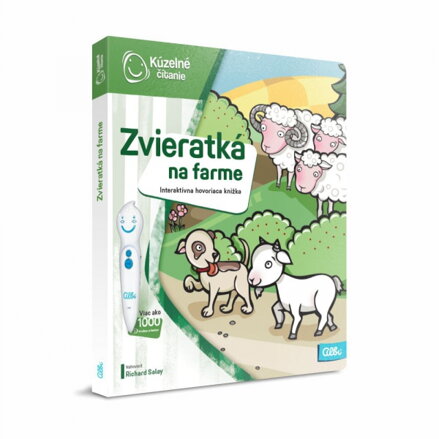 Albi Kúzelné čítanie Kniha Zvieratká na farme