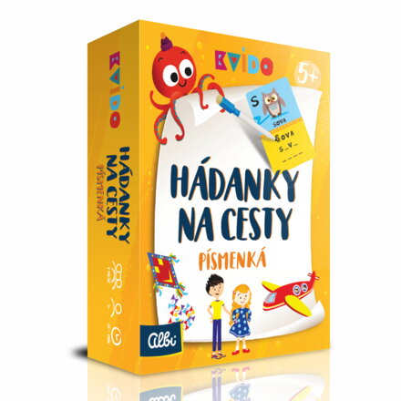 Albi Kvído Hádanky na cesty Písmenká