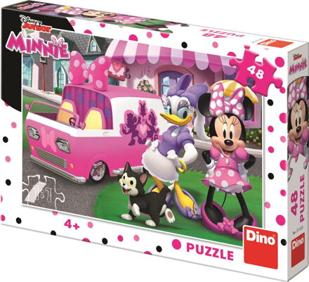 Dino Puzzle Minnie a Daisy 48 ks
