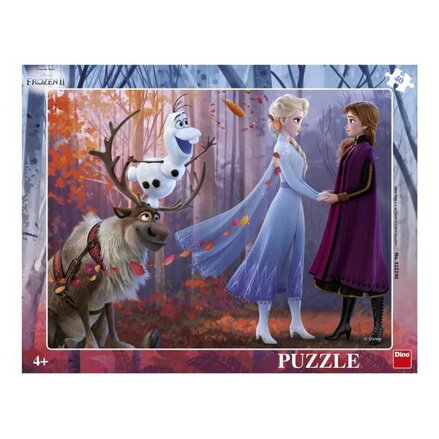 Dino Puzzle Frozen II Radosť 40 ks