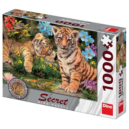 Dino Puzzle Tigríky, Secret collection 1000 dielov