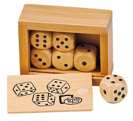 Goki Box so 6 drevenými kockami