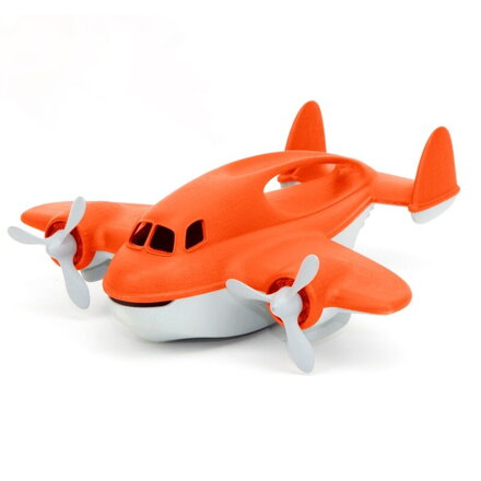 Green Toys Požiarne lietadlo oranžové