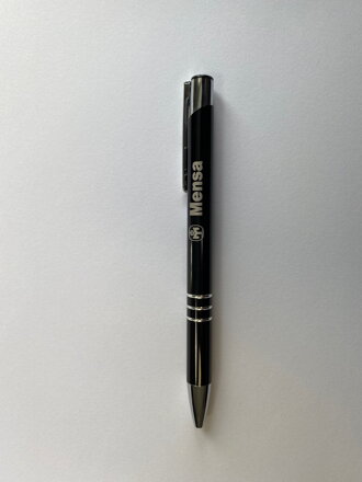 Mensa guľôčkové pero čierne