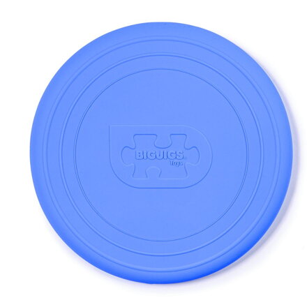 Bigjigs Toys Silikónové frisbee modré Ocean