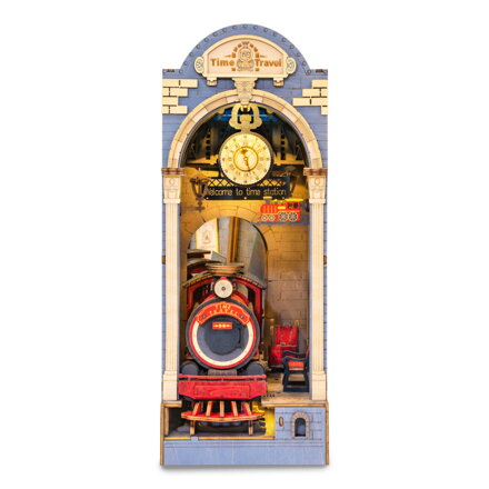 RoboTime Drevené 3D puzzle Miniatúra Kúzelná stanica