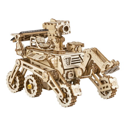 RoboTime Drevené 3D puzzle na solárny pohon Prieskumné vozidlo