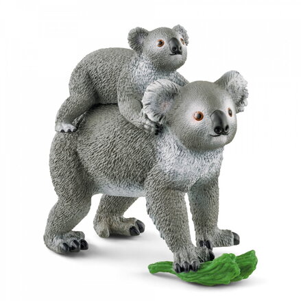 Schleich zvieratko - Matka a mláďa koaly
