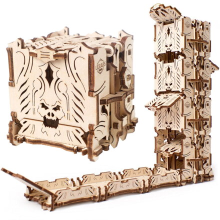 Ugears 3D mechanické puzzle - Veža pre hry s kockami 164 ks