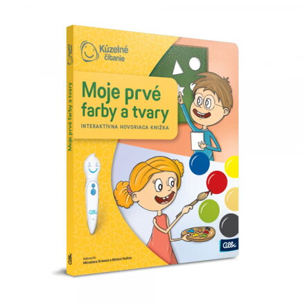 Albi Kúzelné čítanie Kniha Moje prvé farby a tvary