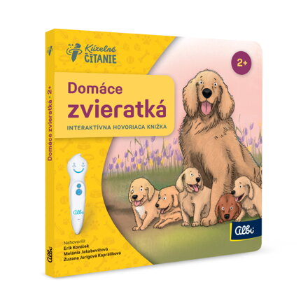 Albi Kúzelné čítanie Minikniha pre najmenších Domáce zvieratká