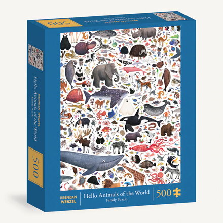 Chronicle Books Puzzle Ahoj zvieratá sveta 500 dielikov