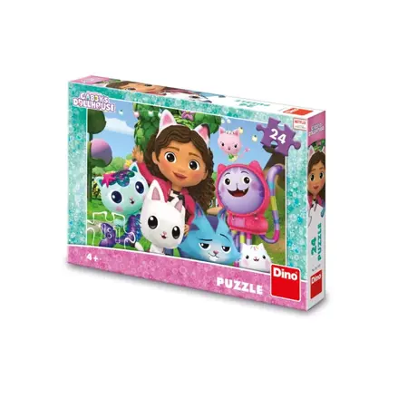 Puzzle Gabi na záhrade 24 dielov