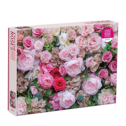Galison Puzzle Anglické ruže 1000 dielikov