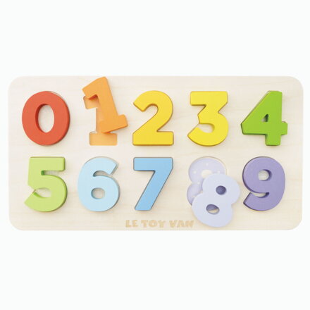 Le Toy Van Petilou Vkladacie puzzle s číslami