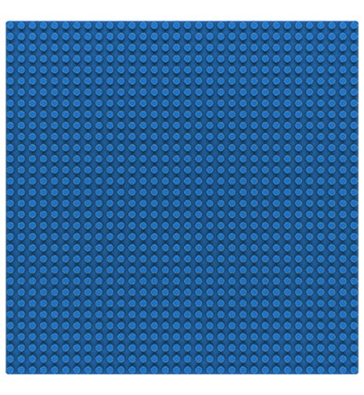 Sluban Bricks Base M38-B0833E Základová doska 32x32 modrá