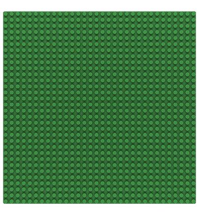 Sluban Bricks Base M38-B0833E Základová doska 32x32 zelená