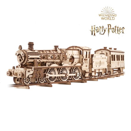 Ugears 3D mechanické puzzle - Harry Potter Rokfortský expres 504 ks