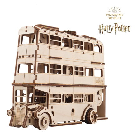 Ugears 3D mechanické puzzle - Harry Potter Rytiersky autobus 268 ks