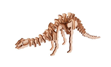 Woodcraft Drevené 3D puzzle Diplodocus