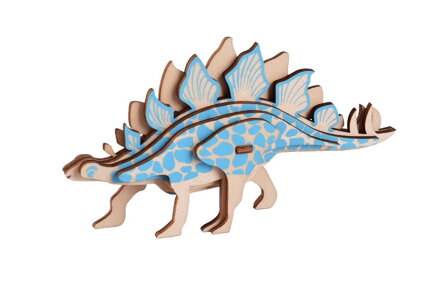 Woodcraft Drevené 3D puzzle Stegosaurus