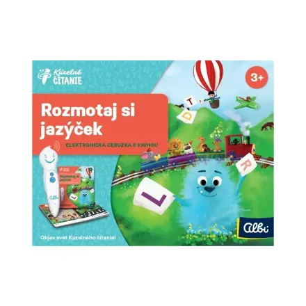 Albi Kúzelné čítanie Rozmotaj si jazýček s elektronickou ceruzkou ALBI