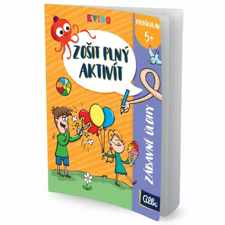 Albi Kvído Zošit plný aktivít 5+