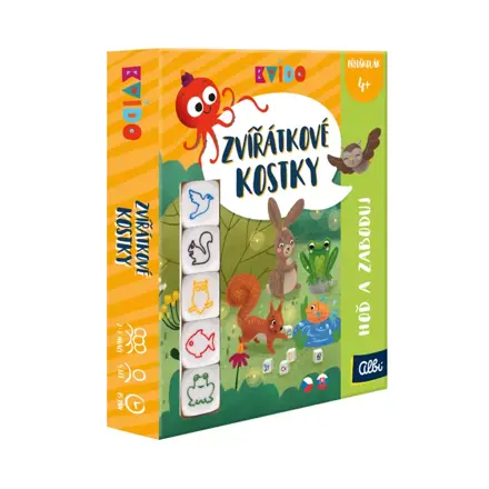 Albi Kvído Zvieratkové kocky