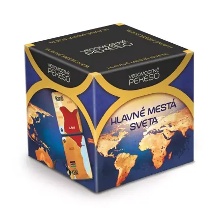 Albi Vedomostné pexeso Hlavné mestá sveta