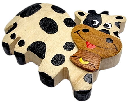 2Kids Toys Drevená magnetka veľká Krava