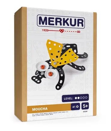 Merkur Chrobáčiky - Mucha, 41 dielikov