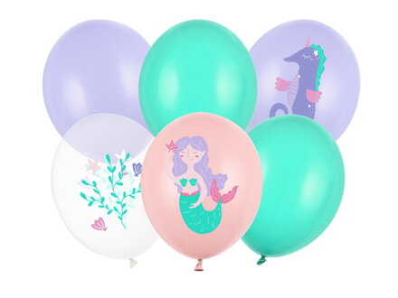 Balóny 30 cm, Morský svet 6 ks