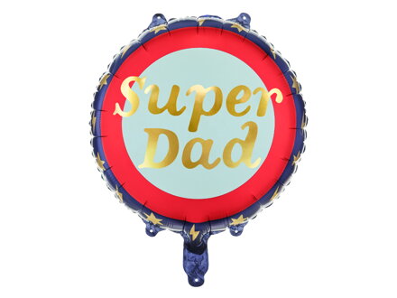 Fóliový balón Super Dad, 45 cm
